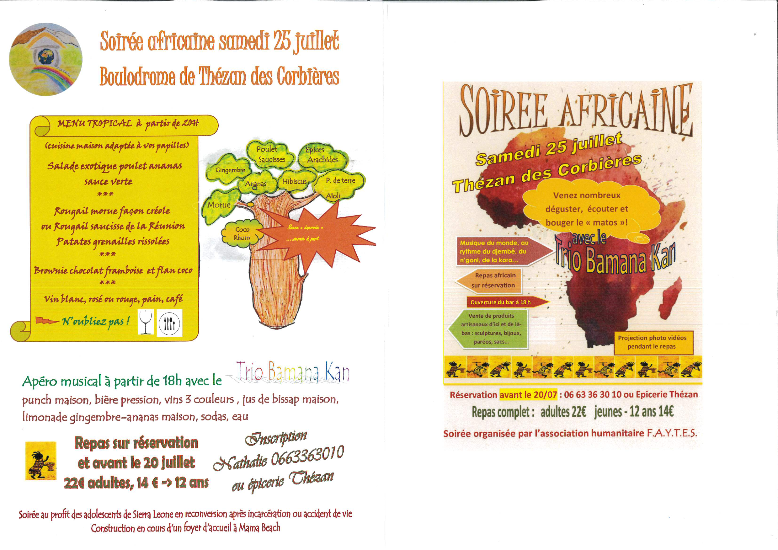 SOIREE AFRICAINE